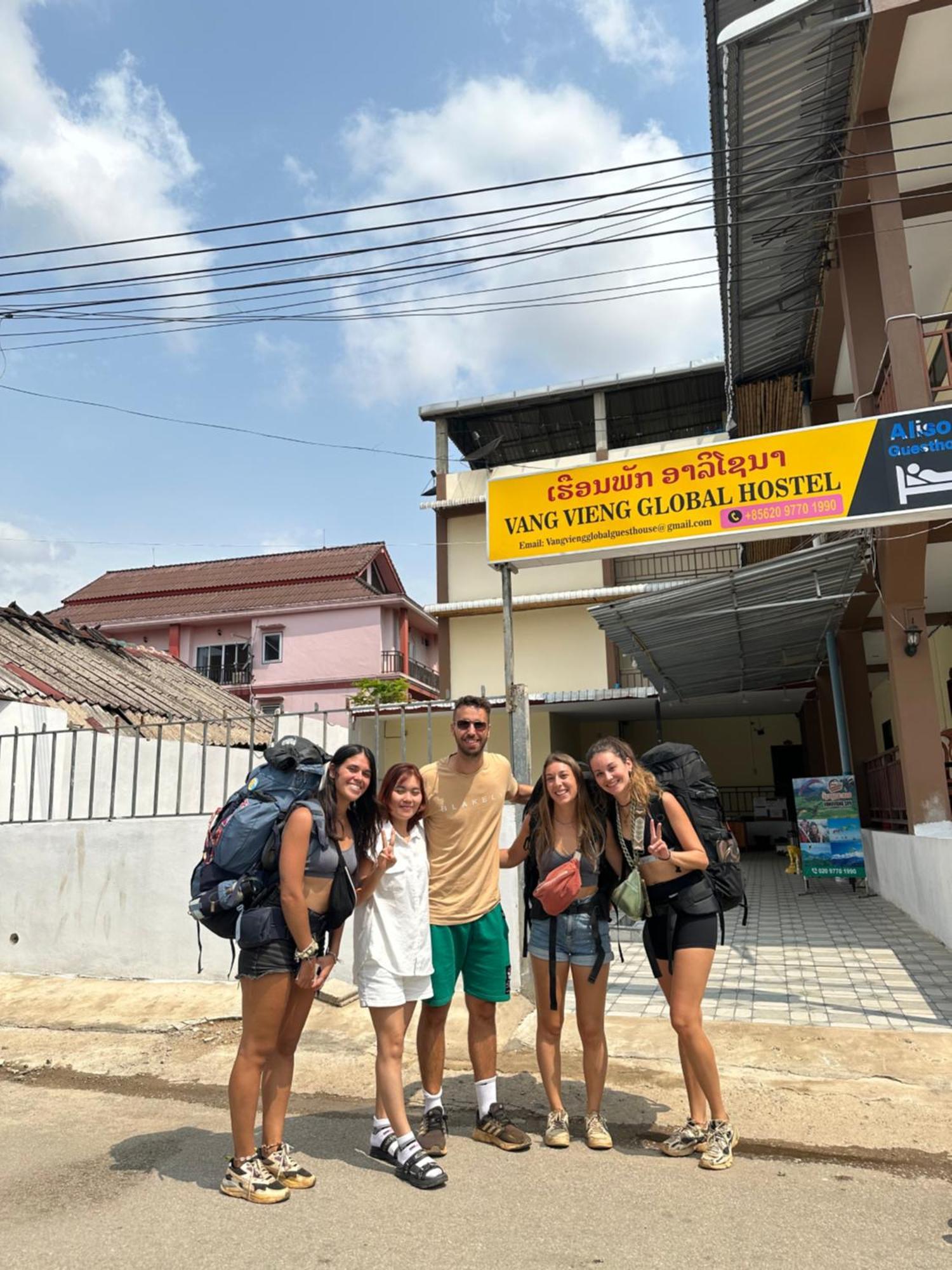 Vang Vieng Global Hostel Exterior photo